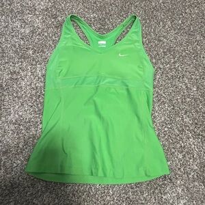 Nike Women’s Lime Green Racerback Performance Tank